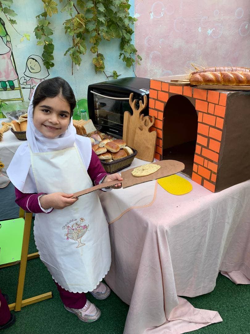 آموزش نشانه (ن) به گل های پایه اول